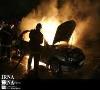 آتش گرفتن 20 خودرو در مجتمعی مسکونی در  مهرشهر کرج