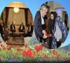 حضور استاندار البرز در منزل شهیدان آخوندی و جانباز 35 درصد دفاع مقدس سردار گلکار