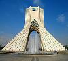 برج آزادی تهران ترک خورد