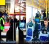 حضور استاندار البرز روزهوای پاک در اتوبوس/ راه اندازی خطوط بی آرتی در دستور کار شورای ترافیک استانداری