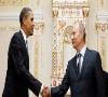 دیدار برنامه ریزی نشده پوتین و اوباما در نرماندی
