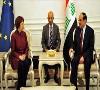 دیدار اشتون با مالکی / تاکید نخست وزیر عراق بر حل سیاسی بحران سوریه
