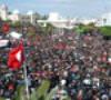 هزاران تونسی فریاد سرنگونی رژیم غنوشی را سردادند