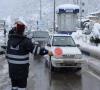 14 استان درگیر برف و باران/ محورهای هراز و چالوس مسدود