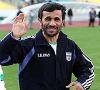 در بازی  دوستانه فوتبال احمدی نژاد گل زد