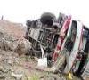 واژگوني اتوبوس و پنج کشته در محور شيروان - بجنورد