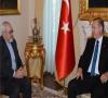 دیدار ظریف با نخست وزیر ترکیه
