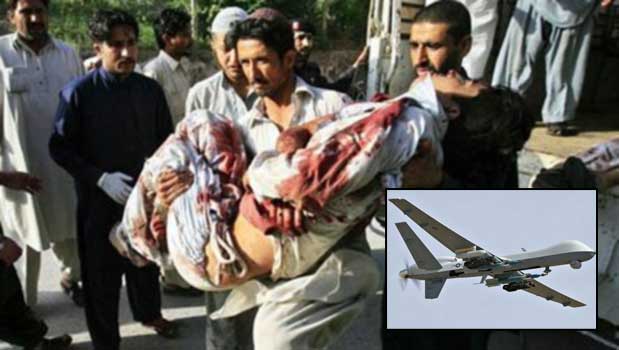مقامات اطلاعاتی پاکستان امروز پنجشنبه اعلام کردند در حمله یک هواپیمای بدون سرنشین آمریکایی به منطقه ای در شمال غربی پاکستان ده نفر کشته شدند.