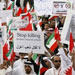 هزاران کویتی دیشب در برابر ساختمان پارلمان این کشور تظاهرات کردند