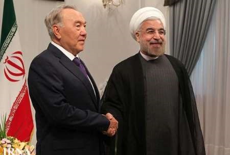 رسانه های قزاقستان اعلام كردند كه«نورسلطان نظربایف»رییس جمهوری قزاقستان به دعوت همتایش«حسن روحانی» 11 آوریل (دوشنبه 23 فروردین) به تهران سفر می‌كند.