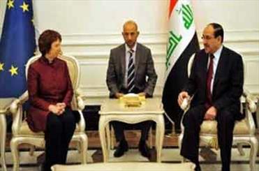نخست وزیر عراق در دیدار هماهنگ کننده اتحادیه اروپا با وی، بر ضرورت حل بحران سوریه از طریق سیاسی تاکید کرد.