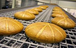نان های صنعتی به دو گروه تقسیم می شوند؛ گروه اول، نان هایی هستند که در حجم زیاد در کارخانه ها تولید می شوند و گروه دوم هم شامل نان های غیرمسطح و غیرسنتی هستند. با وجود اینکه نان های مسطح و سنتی هم می توانند در کارخانه و با حجم بالا تولید شوند اما منظ