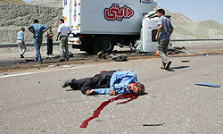 جاده‌هاي استان تهران و البرز طي هفته گذشته شاهد وقوع هشت فقره تصادف فوتي و شش فقره تصادف جرحي بود.