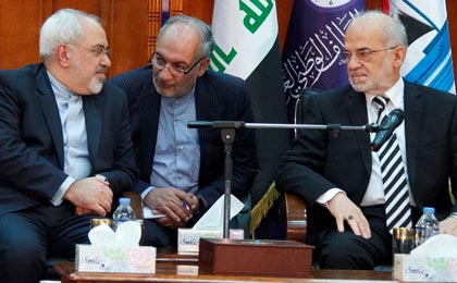 محمدجواد ظریف و ابراهیم جعفری وزرای امور خارجه ایران و عراق در محل سازمان ملل متحد در نیویورک با یکدیگر دیدار و درخصوص مسائل مهم منطقه‌ای و بین‌المللی گفتگو کردند.