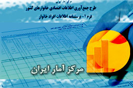 سامانه مرکز آمار ایران از دقایق اولیه بامداد یکشنبه به مدت دو هفته برای اصلاح اطلاعات اقتصادی خانوارها بازگشایی می شود
