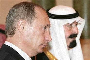 منابع روسی از گفتگوی تلفنی رئیس جمهوری روسیه با پادشاه عربستان درباره بحران سوریه و پرونده هسته ای ایران خبر دادند.