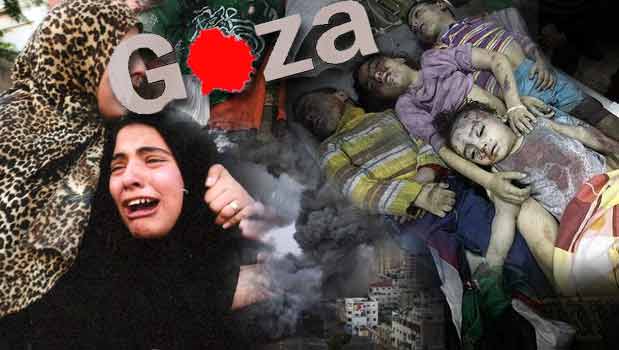 با گذشت یک هفته نوار غزه همچنان آماج حملات همه جانبه رژیم صهیونیستی قرار دارد.